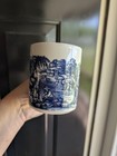 Antique Made In England Cup For Coffee Or Tea - Blue And White