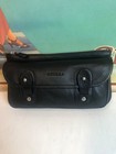 Ghurka Original Collection No  114 Belt Bag Vintage Black Leather