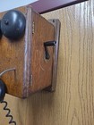 Antique Kellogg Wall Crank Telephone 1900s Vintage Wooden Collector Phone Oak