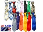 Pre-tied Elastic Neck Adjustable Tie Baby Toddler Kids Boys Girls Child  Usa 
