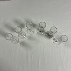 Clear Mini Wine Shot Glasses 4    Vintage Shot Glasses Set Of 6 