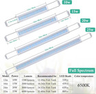 Full Spectrum Led Aquarium Light With Timer And Extendable Brackets