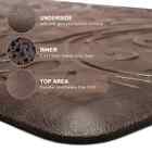 Kitchen Mat Cushioned Anti-fatigue Floor Mat Waterproof Non-slip Standing Mat   
