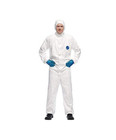 1 Pc- Dupont Tyvek 500 Xpert Lab Coat Protective Disposable Overalls Cat Iii  Xl