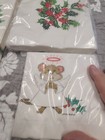 1970 s Vintage Lot Bev Luncheon Napkins Christmas Hallmark  Ambassador Suzy Nos
