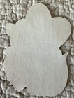 Unused Valentine Cat White Kitten Small Vtg Greeting Card 1950s 1960s Hallmark