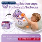 Bath Toys For Toddlers 1-4  Bathtub Basketball Hoop For Kids Toddlers  Water Poo