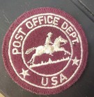 Rare 1955 United States Post Office Dept Usps Postal Service Patch 3  Round
