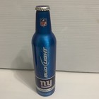 Bud Light Super Bowl Xlvi  46  Ny Giants Limited Edition Empty Aluminum Bottle