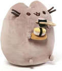 Gund Pusheen Snackable Sushi Plush  Stuffed Animal For Ages 8 And Up  9 5     Gray