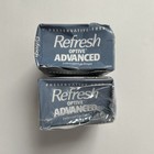  2  Refresh Optive Advanced Lubricant Eye Drops Exp  02 28 Damaged Boxes