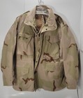 Military Jacket Mens Medium Desert Storm Camo Combat Vintage 1991 Iraq War