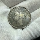 1840 British India One Rupee Silver Coin Km-457 R104