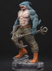 King Shark Resin Sculpture Statue Model Kit  Unpainted unassembled