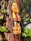 Native American Double Drone Flute  Key B 432 Hz