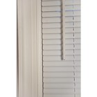 Cordless Vinyl Light Ing Mini Blinds 1-piece Window Shade White 23 Inch