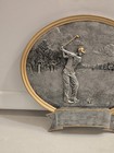 Vintage Rare Golf Trophy Plaque Award  found Antique Shopping  Free Shipping 