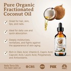 Fractionated Coconut Oil 100  Pure Skin Hair Massage Moisturizer Carrier Oil