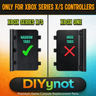 Black Battery Cover Door For Xbox Series X   S Wireless Controller Replacement