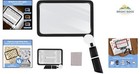Extra Large Magnifying Glass With 5x Magnification And Eye-friendly Lighting
