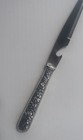 9 1 4 In G H French Repousse Sterling Silver Handle Bar Dessert Knife Exc Cond