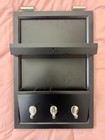 Pottery Barn Bedford Mail Sorter   Organizer   Filing Papers W Wall Mount- Black