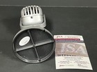 Pat Hughes Chicago Cubs Autographed Signed Microphone Jsa Witness Coa