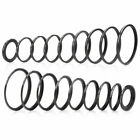18pcs Lens Filter Metal Stepping Rings Kit 9pcs Step Up Ring 9pcs Step Down Ring