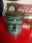 Antique Yum Yum Smoking And Chewing Tobacco Tin Pail Aug  Beck Litho Chicago