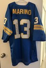 Dan Marino Signed Pittsburgh Panthers  13 Blue Adidas Jersey Xl 52