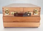 Royal   Langnickel Artist 2 Drawer Wood Table Desktop Sketchbox Easel Case C563