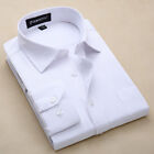 Mens Dress Shirts Long Sleeves  Luxury Slim Fit Button Down Shirt Multicolor Top