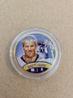 24k Gold-plated  Jfk Kennedy Half Dollar Novelty Coin Brett Favre Vikings Coin 
