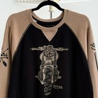 Vintage Y2k Von Dutch Motorcycle Sweater