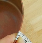 Antique Copper Pot With Handle Saucepan Handmade Rustic Primitive Patina 1lb12oz