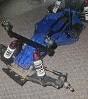 Traxxas Slash 2wd 1 10 Short Course Truck Roller Slider Chassis Used