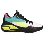 Puma Court Rider Swxp Low Mens Basketball Shoes Black Green 377420-01 New Multi