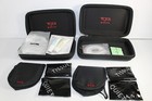 Pair Tumi For Delta Hard Case Shell Amenity Kits Incomplete Contents