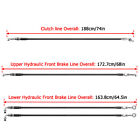 12 -14  Handlebar Hydraulic Clutch   Brake Lines For 14-16 Harley Touring Abs
