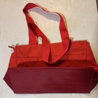 Nike Nylon Gym   Tote Bag 19 X 11 In  Red    