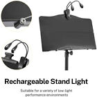 Heavy Duty Sheet Music Stand Portable Travel Folding Music Holder W  Carring Bag