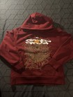 Sp5der Red Spider Graphic Hoodie   Sweatpants Tracksuit Set Cotton Men