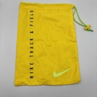 Nike Track   Field Spikes Shoe Drawstring Bag Citron Pulse Purple Dustbag
