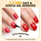 Lysemit Gel Nail Polish Remover 2-3 Mins Fast no Soak No Foil acetone-free 1fl