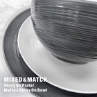 Zak Designs Melamine Dinnerware Set  12-piece  Service For 4  American White 