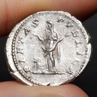 Julia Domna Denarius 196ad Vf Ancient Roman Empire Silver Coin Pietas Publica