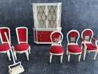 Vintage 1960s Ideal Petite Princess Dollhouse Furniture Lot 6 Pcs