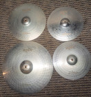 Zildjian Zxt Titanium Rock Cymbal Set 20  Ride  16  Crash  14 Inch Hi Hat Hats
