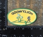 Vintage Hollywood California Film Movie Camera Palm Trees Travel Souvenir Patch