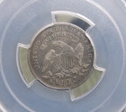 1820 Capped Bust Silver Dime  statesof  10c Pcgs F Detail  268 Fine Ecc c  Inc 